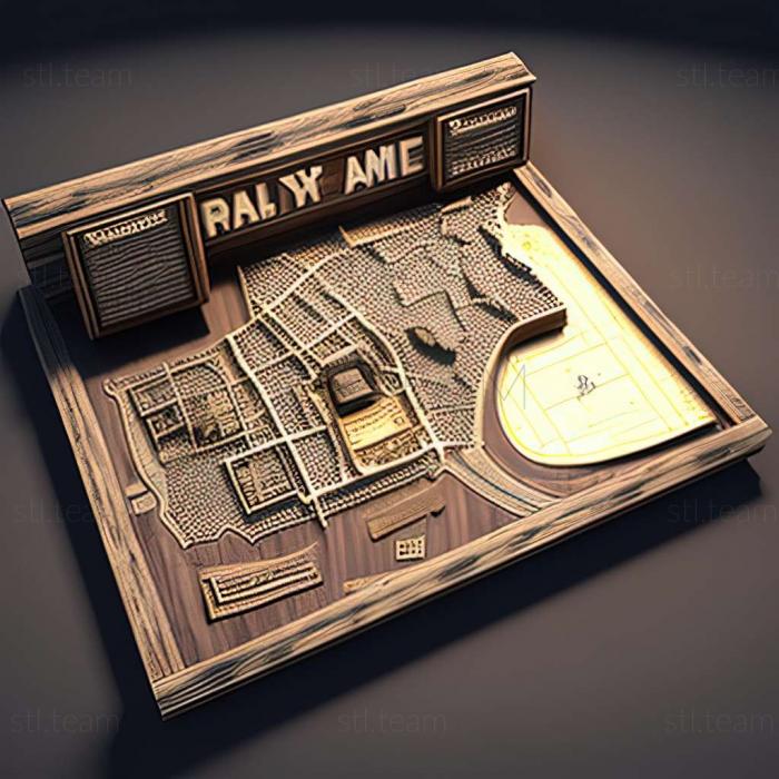 3D model Max Payne 3 Disorganized Crime Map Pack game (STL)